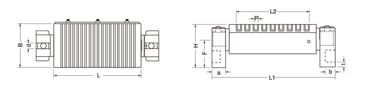 แม่เหล็กถาวรเอียงองศา รุ่นประหยัด drawing