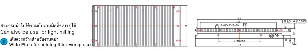 แม่เหล็กถาวรแรงจับสูง drawing