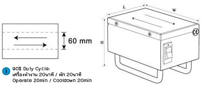เครื่องล้างอำนาจแม่เหล็ก ขนาดเล็ก drawing