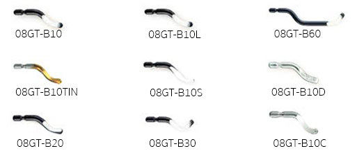 ใบมีดงอ (ขนาด B) drawing