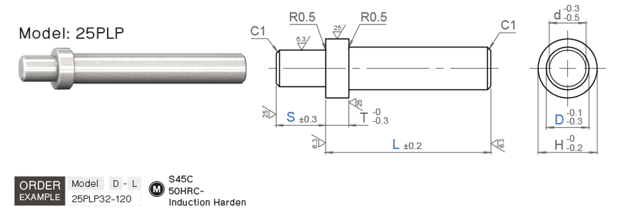 เพลทลิฟเตอร์พิน drawing