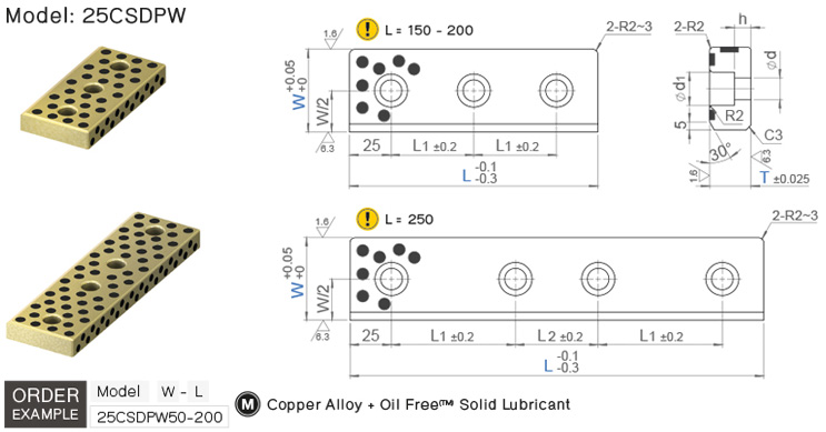 แคมอัพเปอร์เพลท คอปเปอร์อัลลอย drawing