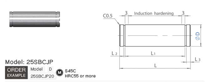 Bell Crank Lifter Parts (Joint Pin) drawing