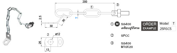 โซ่สโตรคเอ็นบล็อค drawing