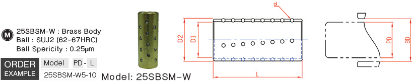 Super-Mini Ball Retainer drawing