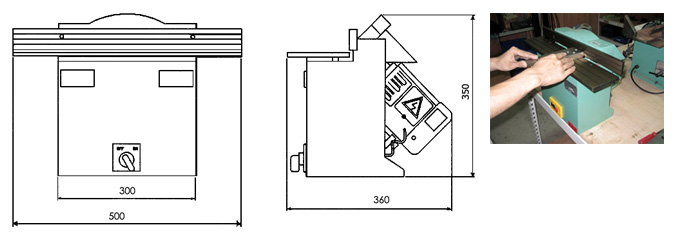 เครื่องลบมุมโลหะ ใช้หัวเฟสมิล drawing
