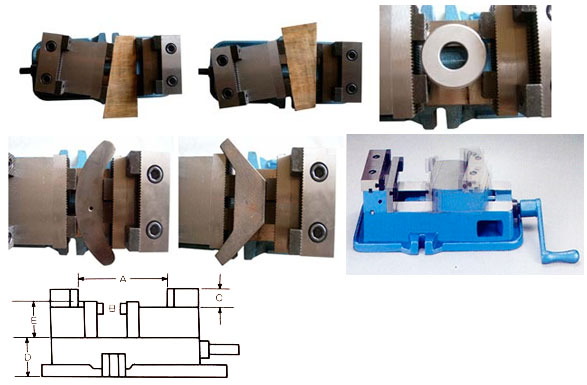 Auto Balance Machine Vice drawing
