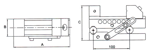 ปากกาเจียรนัย เอียงองศาไซน์ drawing