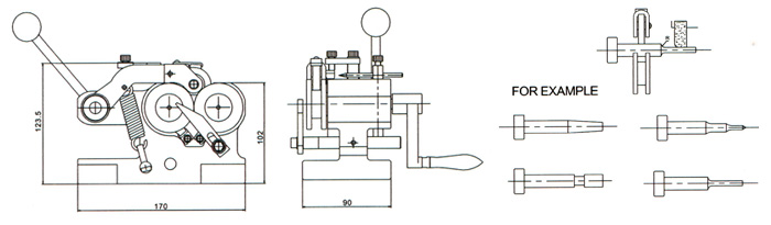 Punch Grinder drawing