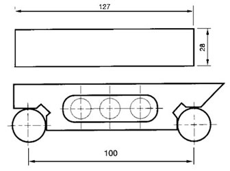 แท่งตั้งองศาไซน์ drawing