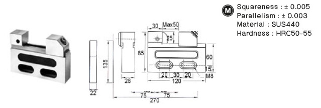 Wire Cut Vice drawing