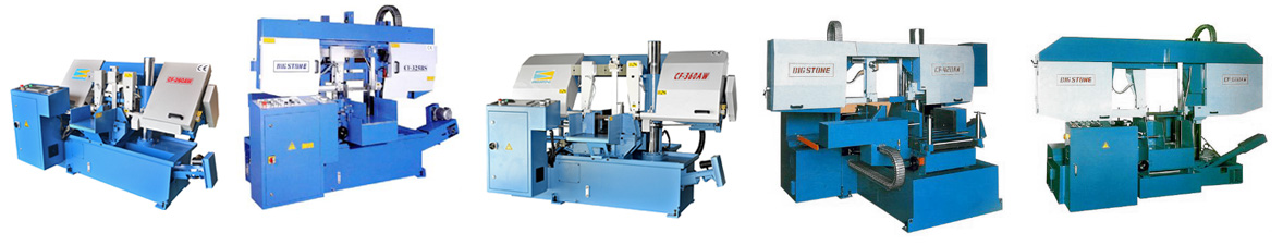 Automatic Double Column Band Saw Machines drawing