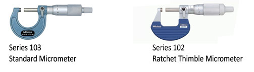 Mitutoyo ไมโครมิเตอร์ drawing