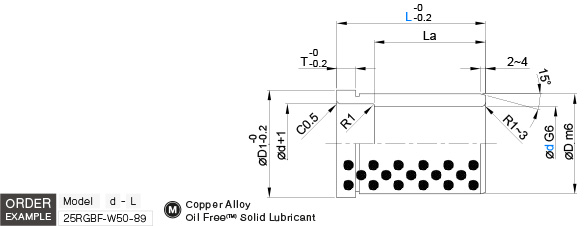ไกด์บุชมีบ่าสำหรับแม่พิมพ์ฉีด drawing