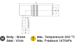 โมลด์คัปปลิ้งซ็อกเก็ตหักศอก 90° SHL (J-Type) drawing