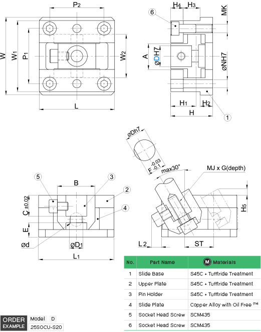 สไลด์ยูนิต drawing