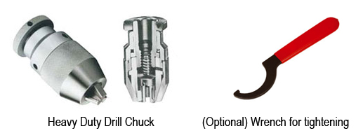 หัวจับสว่าน สำหรับงานหนัก drawing