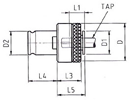 คลอเล็ทต๊าปสวมเร็ว drawing