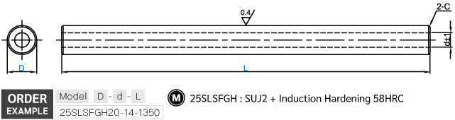Linear Pipe Shaft drawing