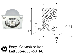 บอลลำเลียง รุ่นกลับหัว drawing