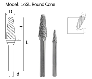 ดอกคาร์ไบด์ SL drawing