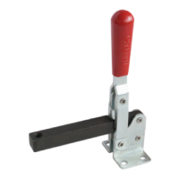 Vertical Hold-Down Toggle Clamp (Solid Arm)
