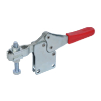 Horizontal Hold-Down Toggle Clamp (Straight Base)